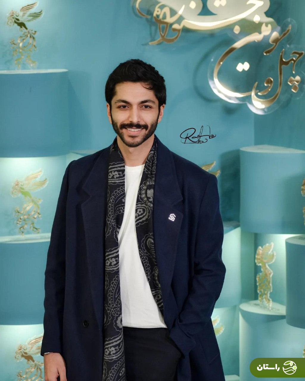 جدیدترین تصاویر از کیسان دیباج در حاشیه جشنواره فیلم فجر