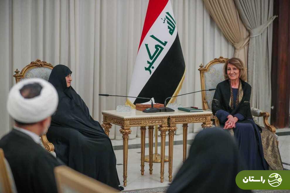 تصاویر | دیدار خبرساز جمیله علم الهدی با بانوی اول عراق