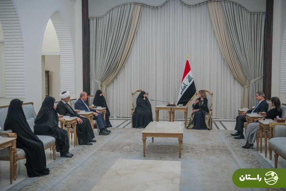 تصاویر | دیدار خبرساز جمیله علم الهدی با بانوی اول عراق