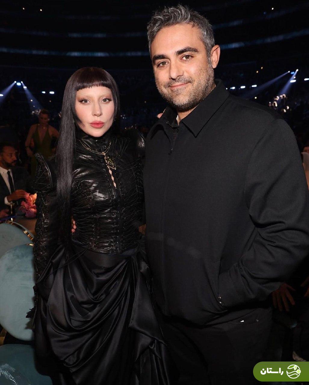 تصاویر | لیدی گاگا با ابروی بلوند در مراسم گرمی