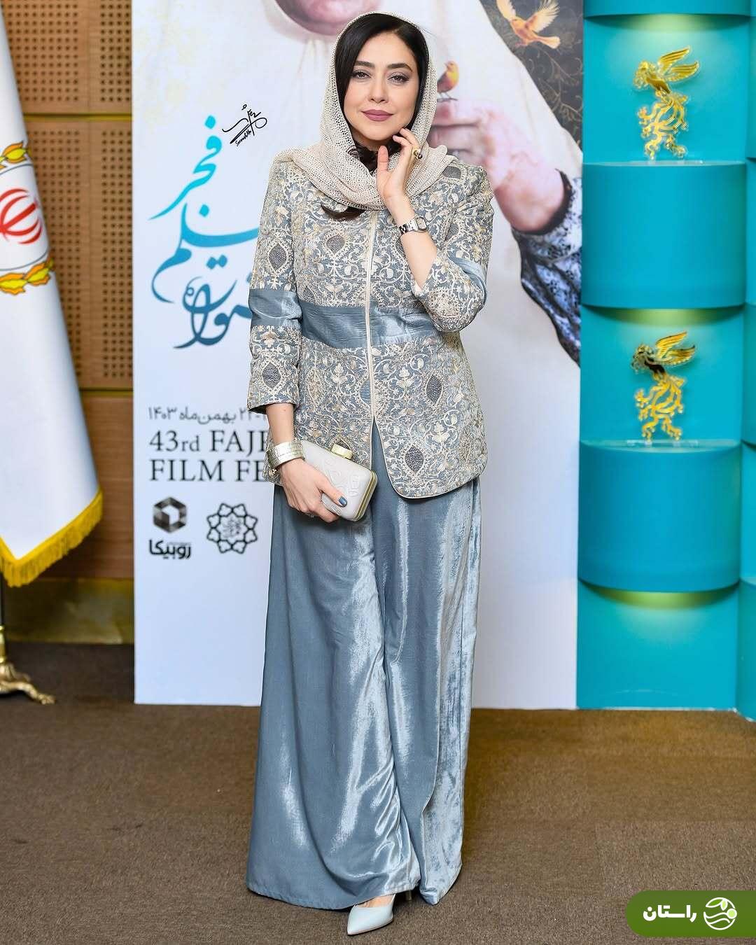 تصاویر | استایل شیک و جذاب بهاره میان افشار در فتوکال فیلم موسی