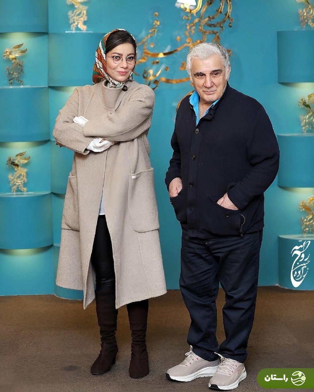 عکس‌های جالب مهدی هاشمی و همسر دومش در جشنواره فجر