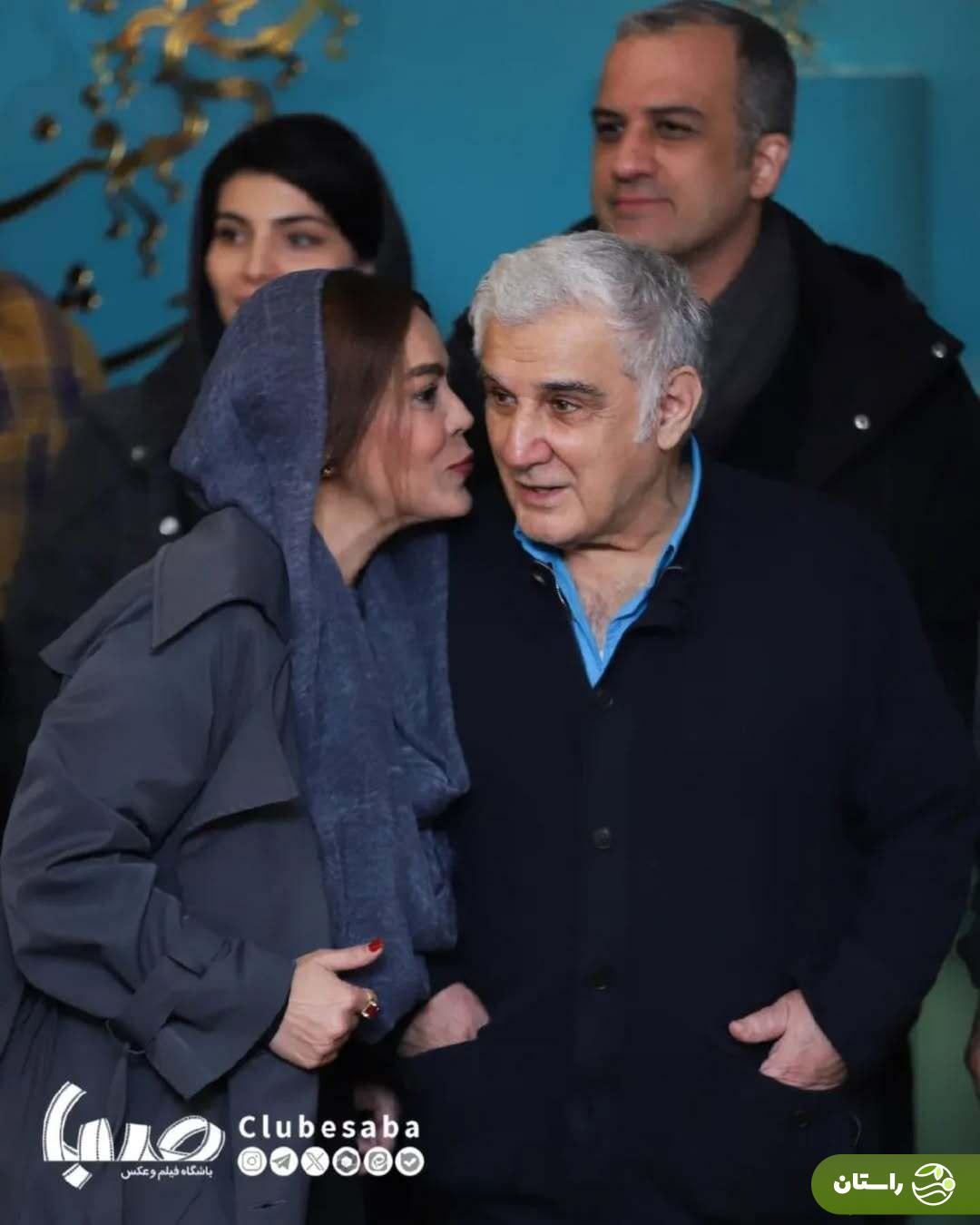 عکس‌های جالب مهدی هاشمی و همسر دومش در جشنواره فجر