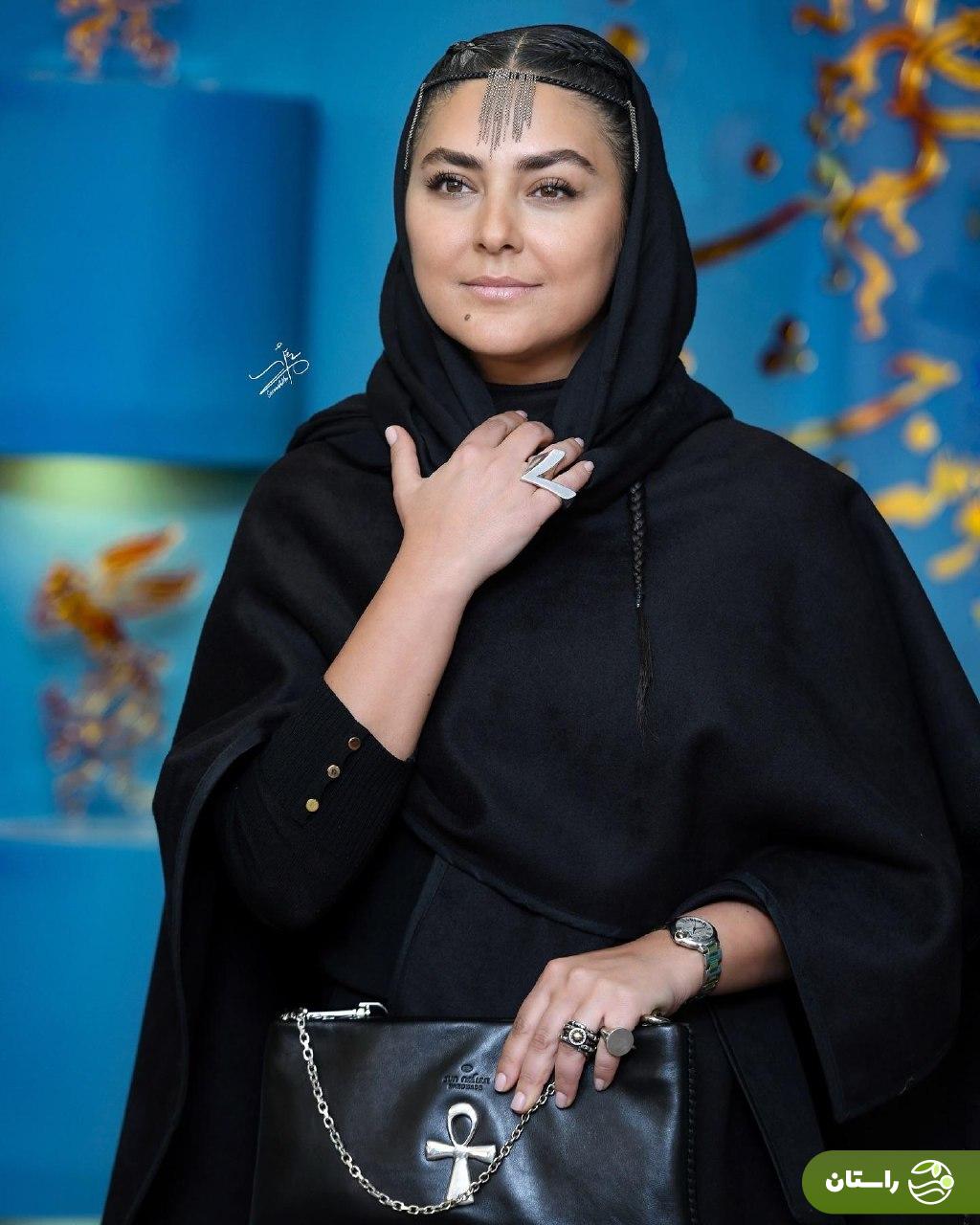 تصاویر | تیپ خاص هدی زین‌العابدین در جشنواره فجر جلب توجه کرد