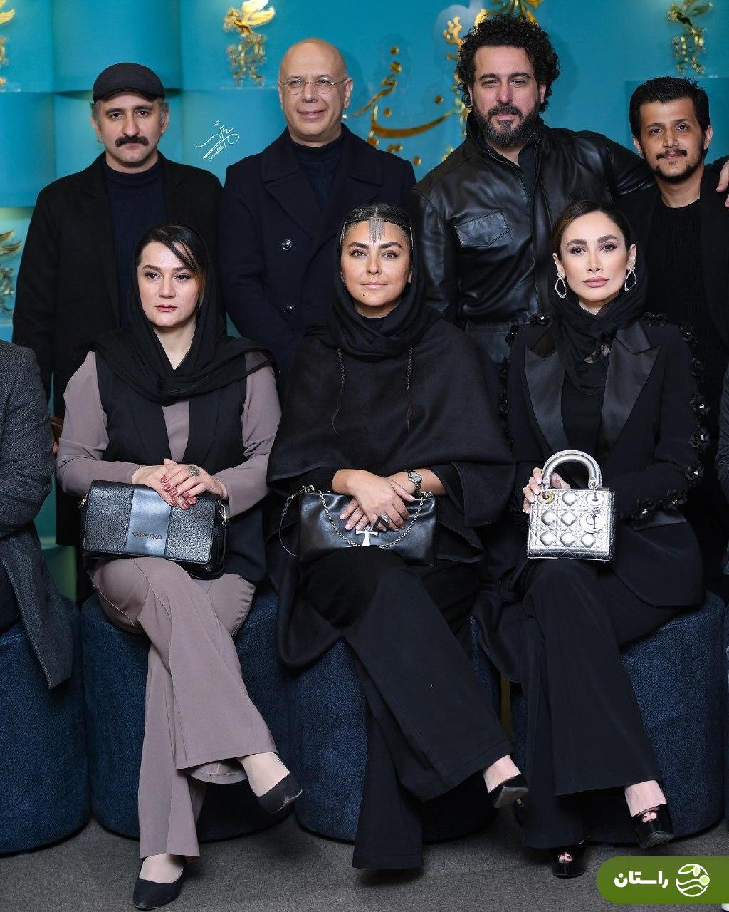 تصاویر | تیپ خاص هدی زین‌العابدین در جشنواره فجر جلب توجه کرد