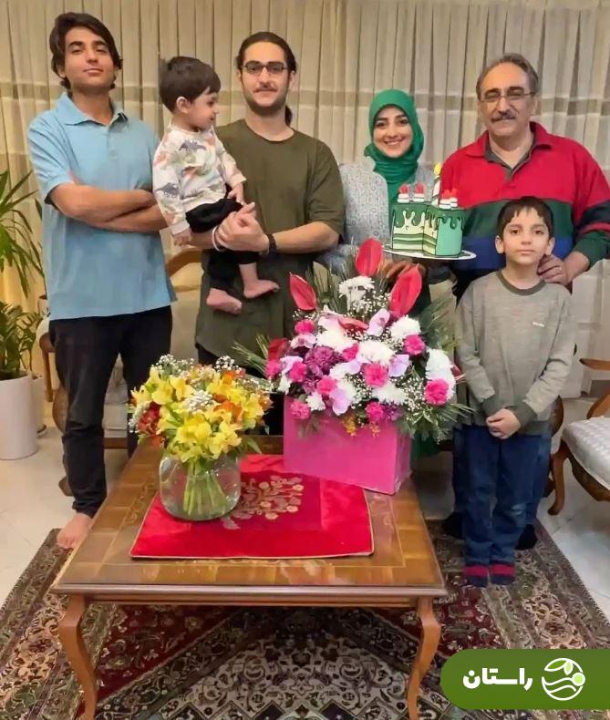 ستاره سادات قطبی؛ از شوهری که دست بزن داشت تا بازی در گاندو و ازدواج مجدد در ۲۸ سالگی ستاره سادات قطبی و فرزندان و شوهرش در منزل