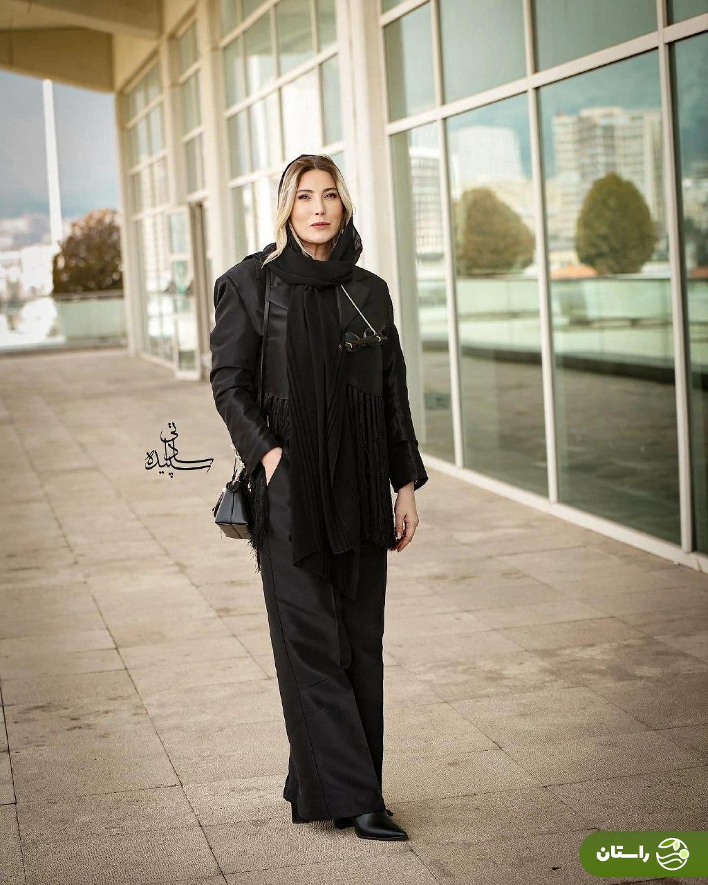 تصاویر | ژست‌ها و تیپ فریبا نادری در فوتوکال «شوهر ستاره»