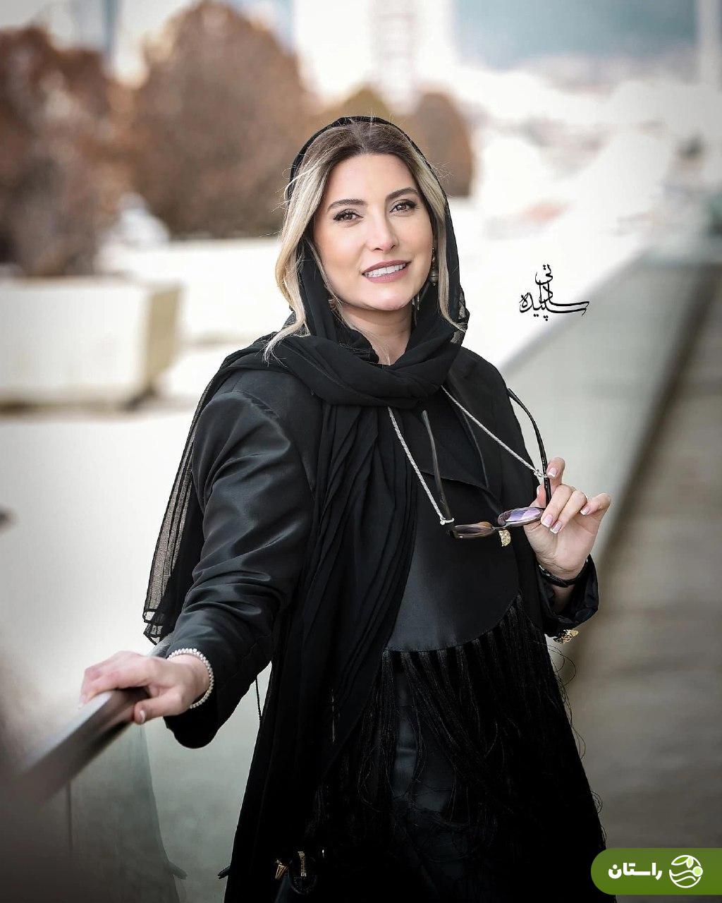 تصاویر | ژست‌ها و تیپ فریبا نادری در فوتوکال «شوهر ستاره»