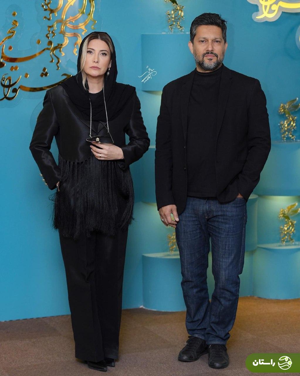 تصاویر | ژست‌ها و تیپ فریبا نادری در فوتوکال «شوهر ستاره»