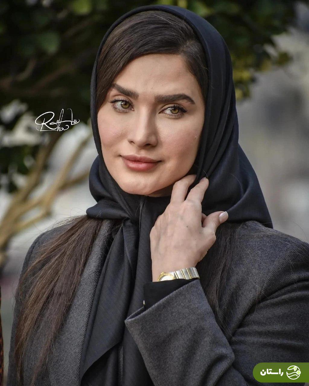 چهره زیبای ساناز سعیدی کنجکاوی خبرنگار را برانگیخت