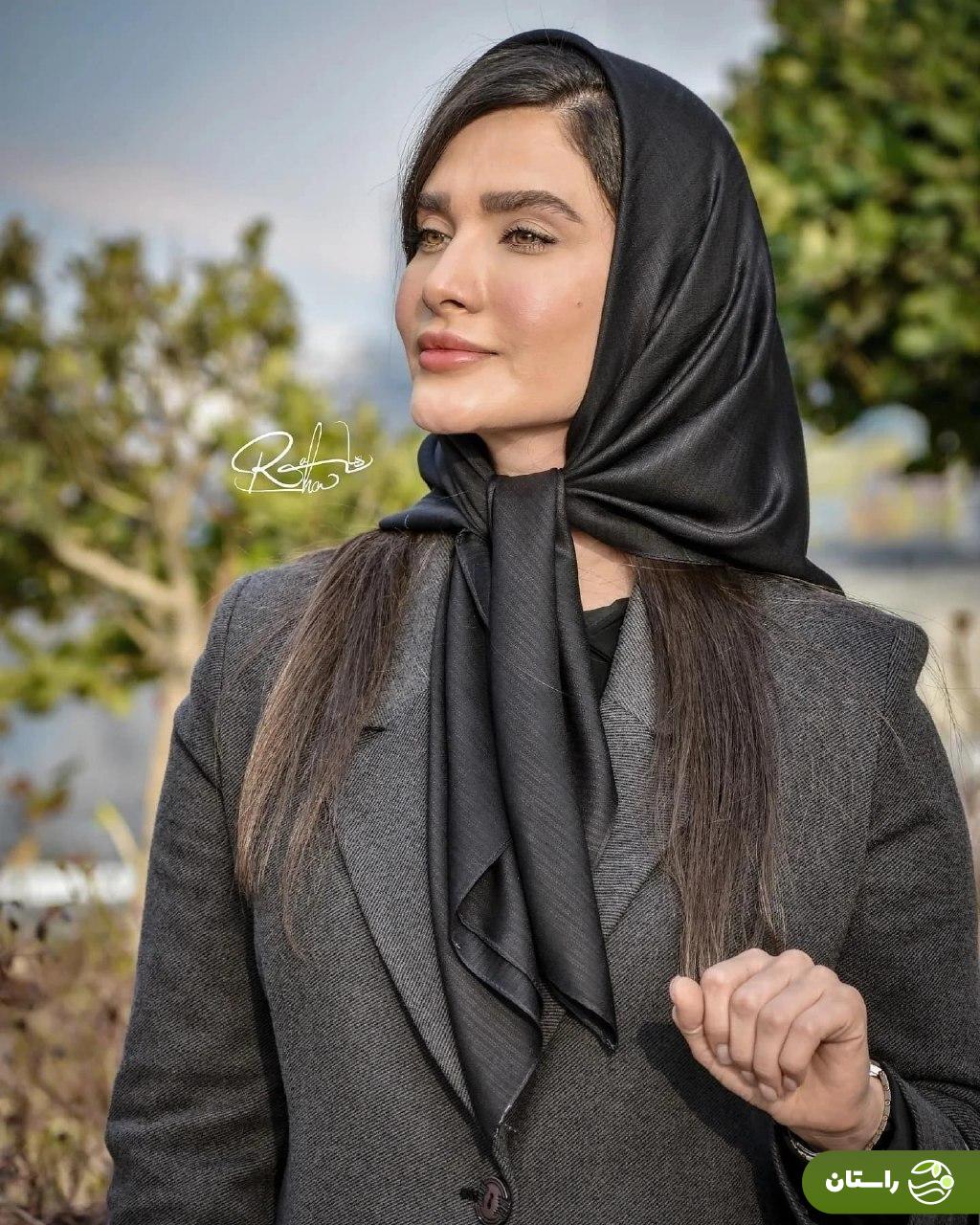 چهره زیبای ساناز سعیدی کنجکاوی خبرنگار را برانگیخت