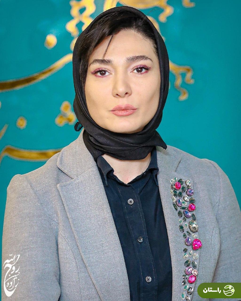 تصاویر مینا وحید با کت سنگدوزی شده در جشنواره فیلم فجر