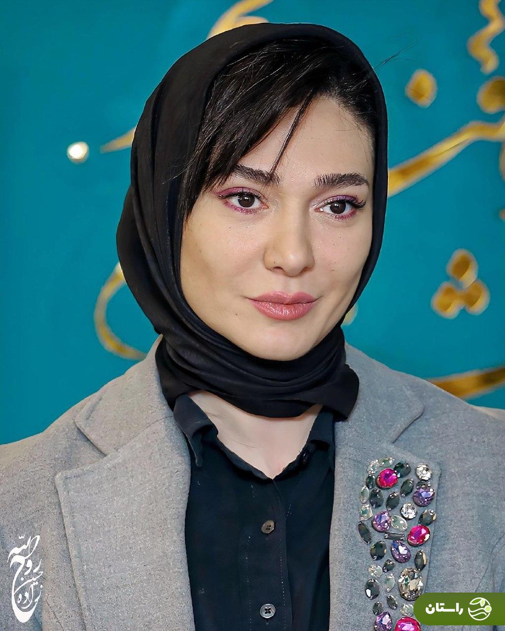 تصاویر مینا وحید با کت سنگدوزی شده در جشنواره فیلم فجر