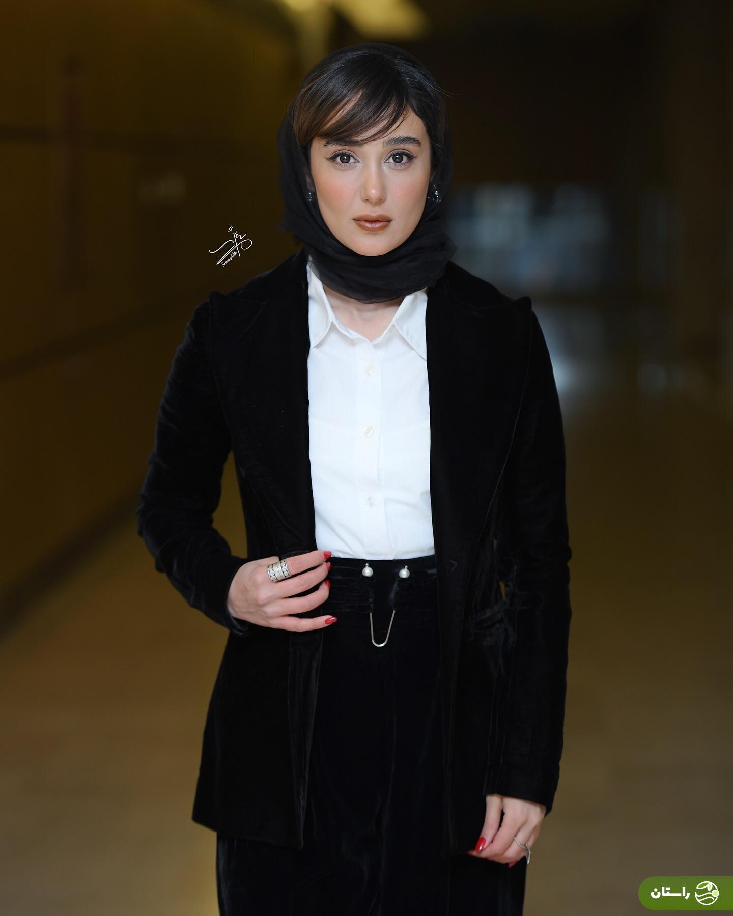 تصاویر | استایل نگار نیکدل و ساقی حاجی‌پور در جشنواره فیلم فجر