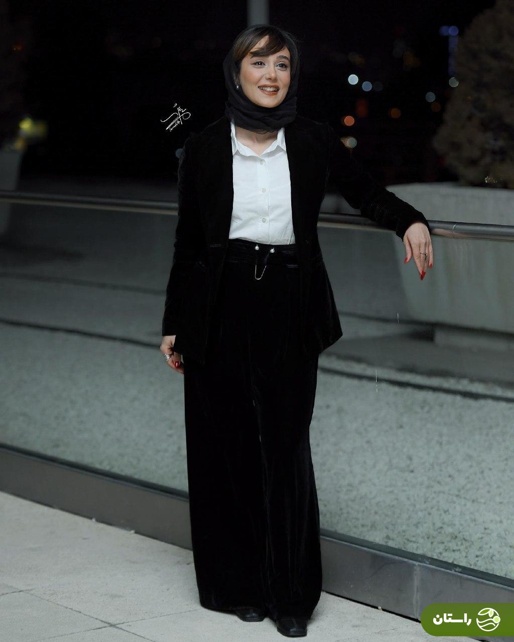 تصاویر | استایل نگار نیکدل و ساقی حاجی‌پور در جشنواره فیلم فجر