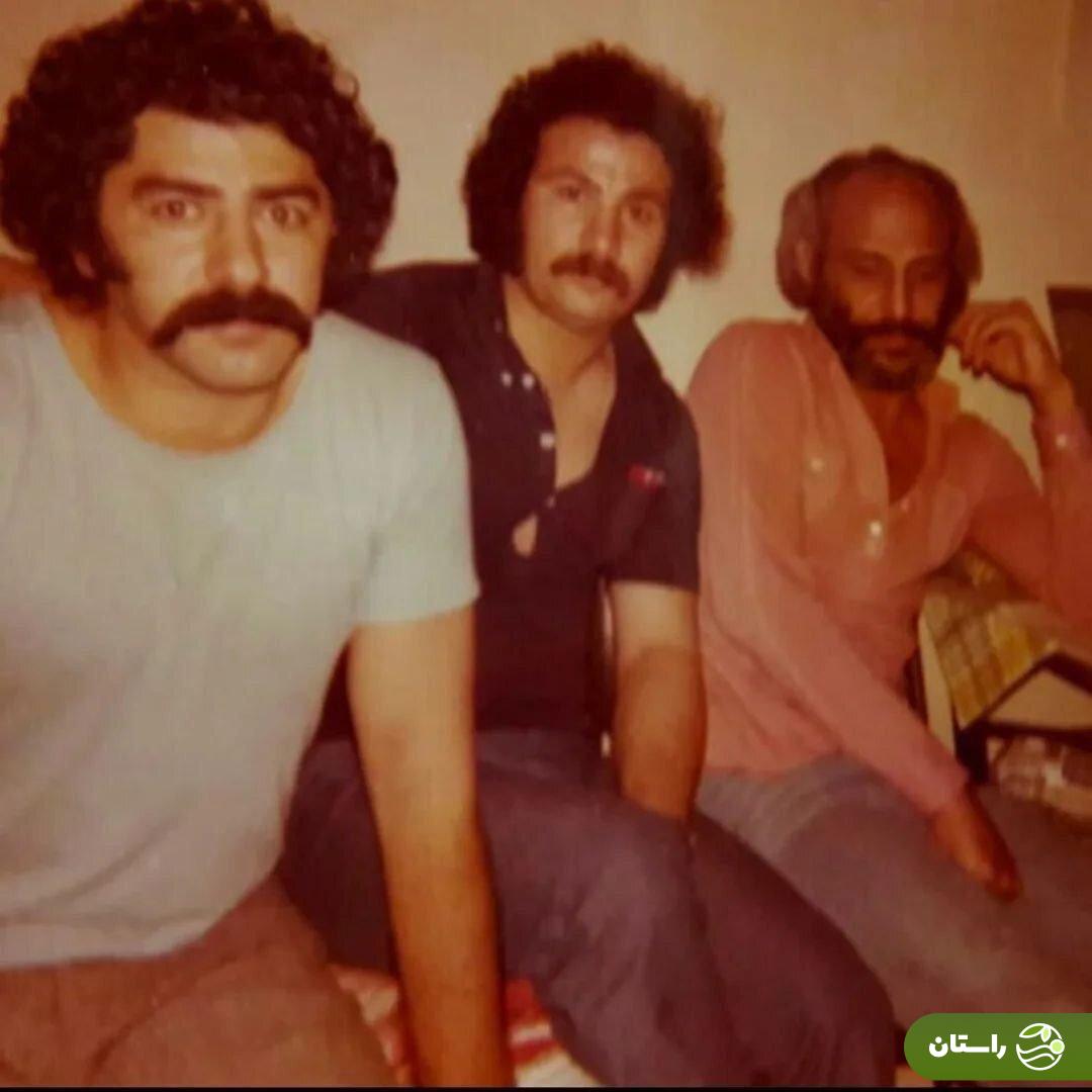 عکسی جالب از پشت صحنه فیلم گوزن‌ها