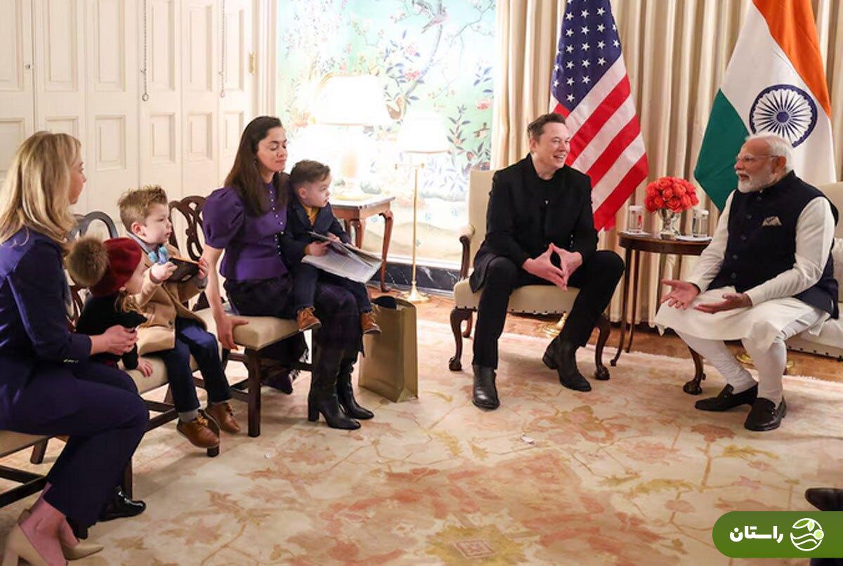 ملاقات نارندرا مودی با خانواده ثروتمندترین مرد جهان؛ شیوان زیلیس، نامزد هندیتبار ایلان ماسک کیست؟ + تصاویر ملاقات نارندرا مودی با خانواده ثروتمندترین مرد جهان؛ شیوان زیلیس، نامزد هندیتبار ایلان ماسک کیست؟ + تصاویر