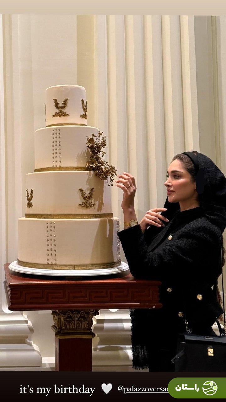 جدیدترین تصاویر آناشید حسینی و همسرش به مناسبت تولد ۳۳ سالگی‌ او