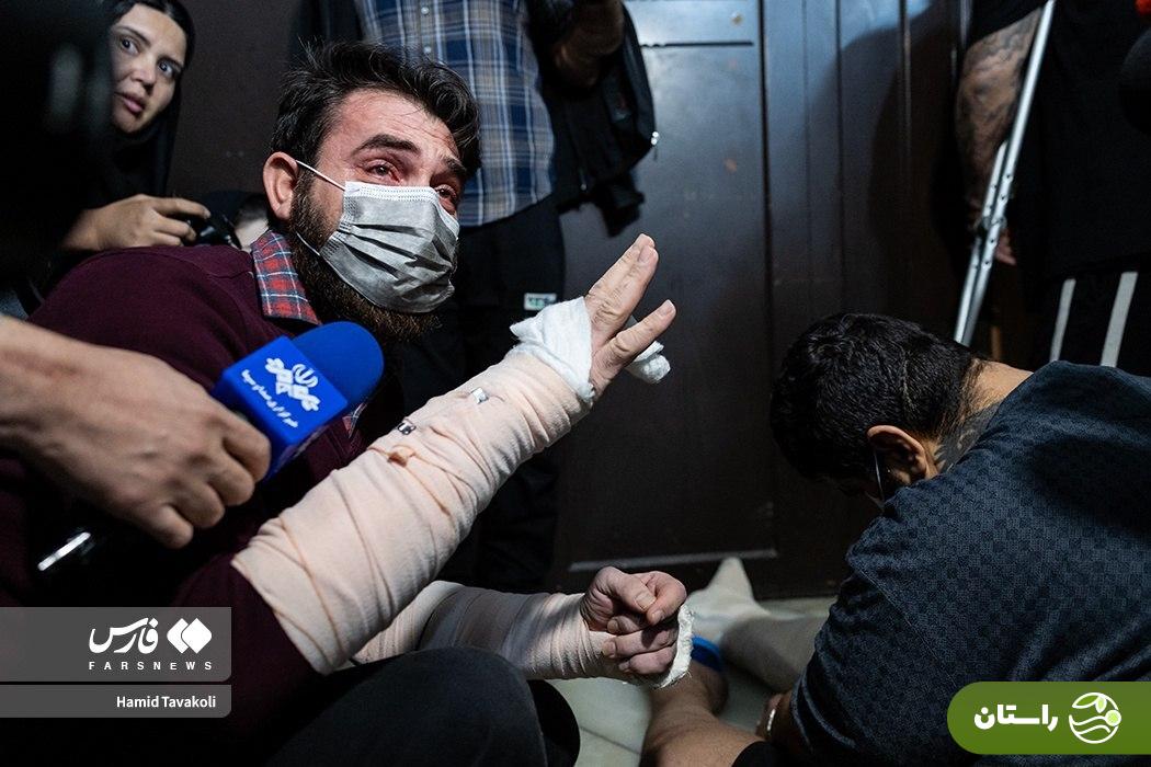 گوشبری و قطع عضو سه کارگر باربری به خاطر حمل بار با آسانسور! + تصاویر گوشبری و قطع عضو سه کارگر باربری به خاطر حمل بار با آسانسور! + تصاویر