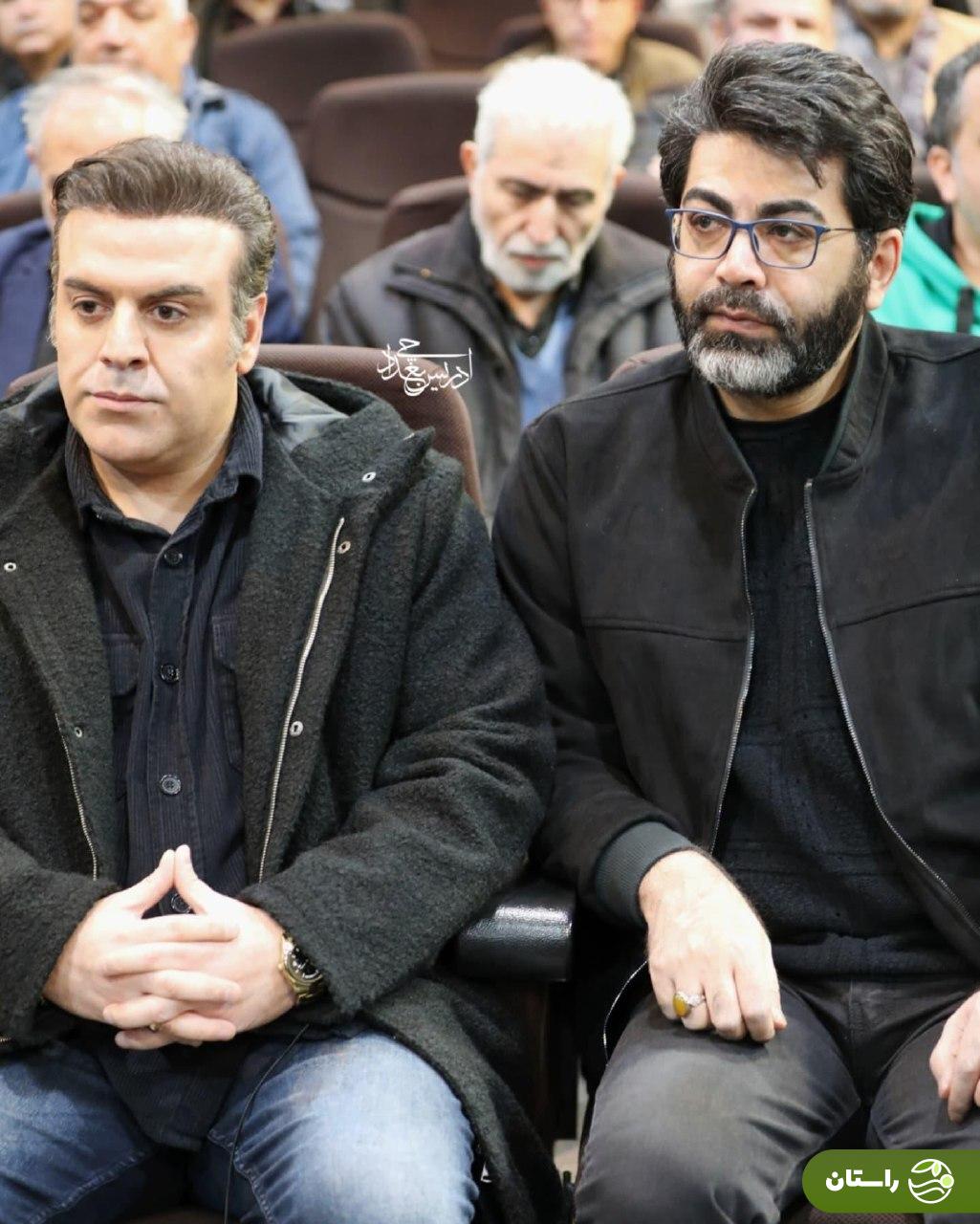 تصاویر | هنرمندان در مراسم ختم مادر  سعید سهیلی