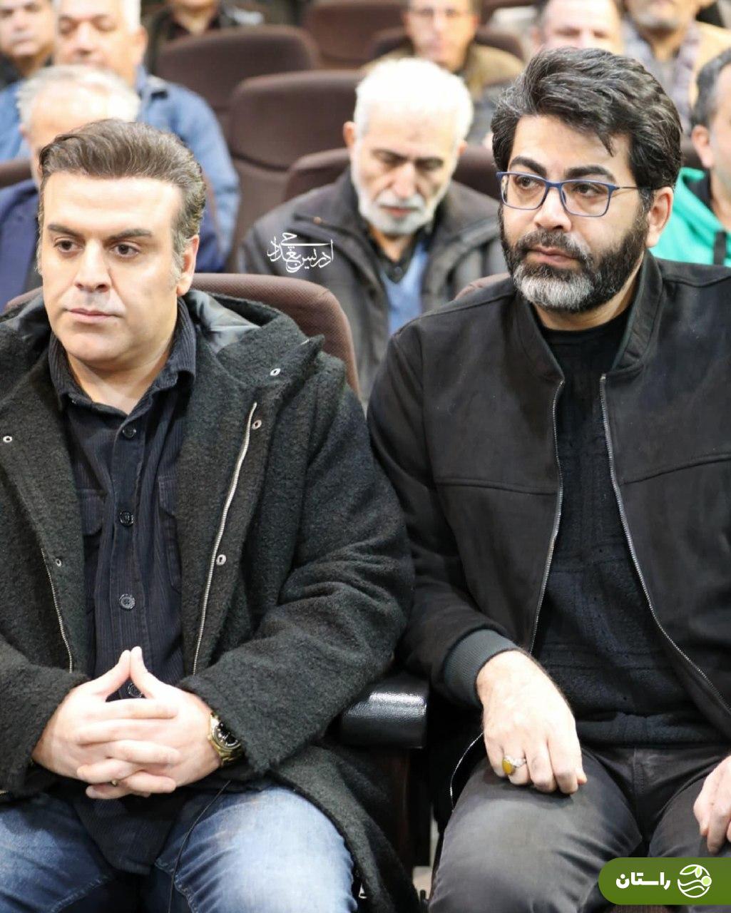 تصاویر | هنرمندان در مراسم ختم مادر  سعید سهیلی