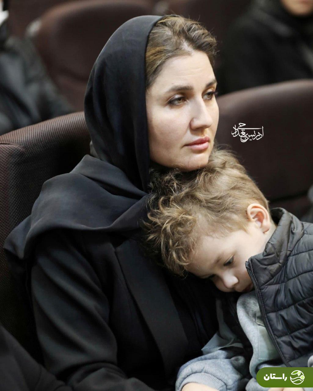 تصاویر | هنرمندان در مراسم ختم مادر  سعید سهیلی