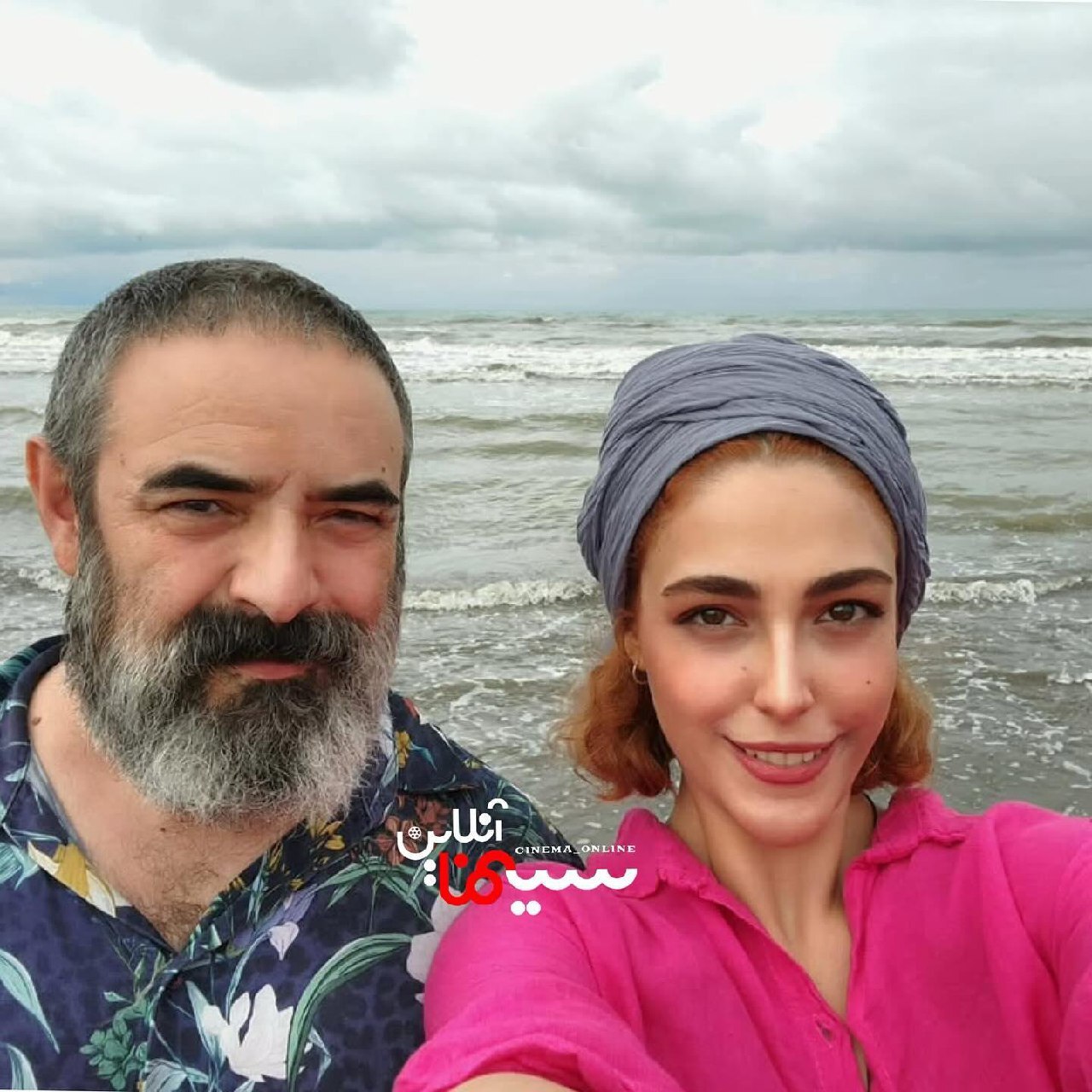 تازه‌ترین عکس از حسن‌معجونی و همسرش هدیه حسینی نژاد