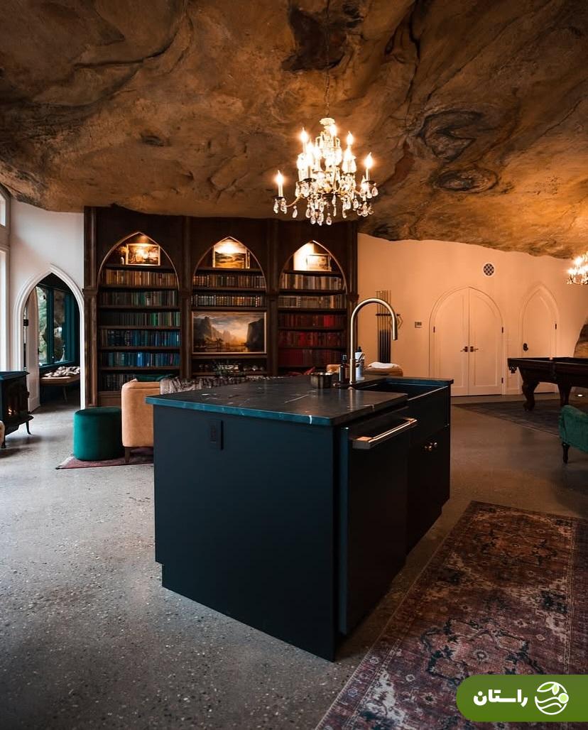 تبدیل غاری متروکه به خانهای گرم و زیبا تبدیل غاری متروکه به خانهای گرم و زیبا