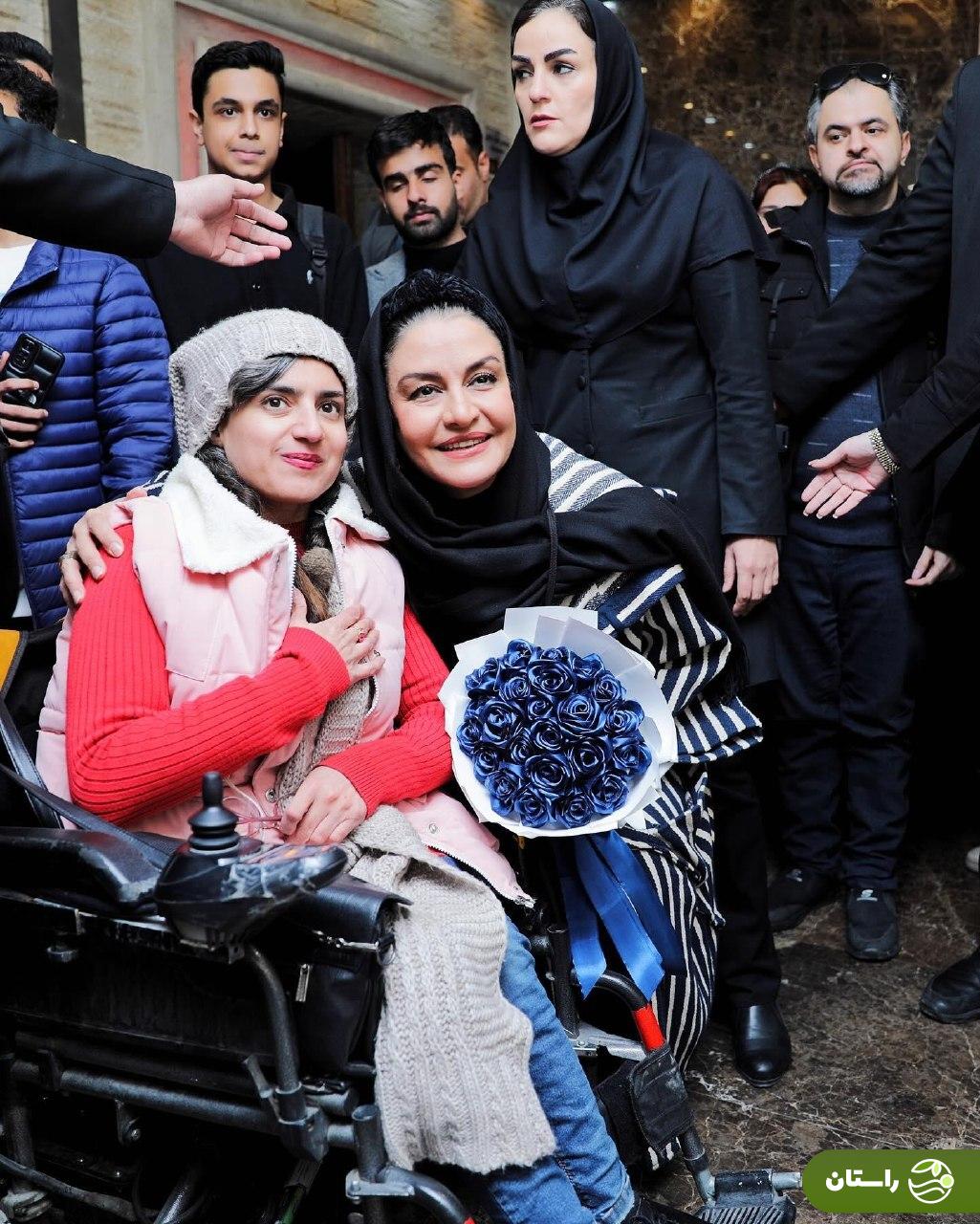 تصاویر | استقبال پرشور مشهدی‌ها از مریلا زارعی در اکران موسی کلیم‌الله