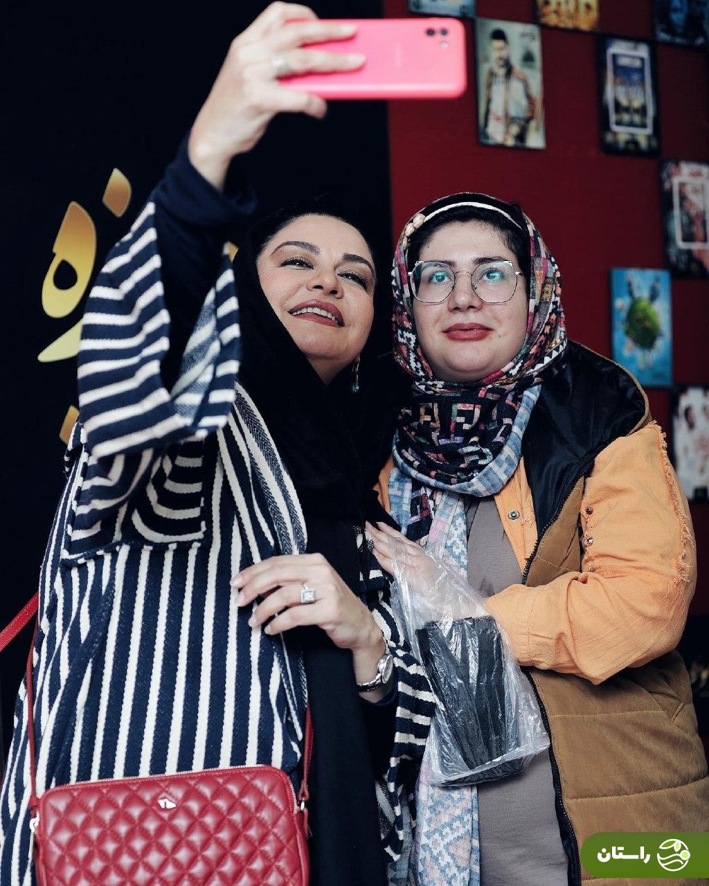 تصاویر | استقبال پرشور مشهدی‌ها از مریلا زارعی در اکران موسی کلیم‌الله