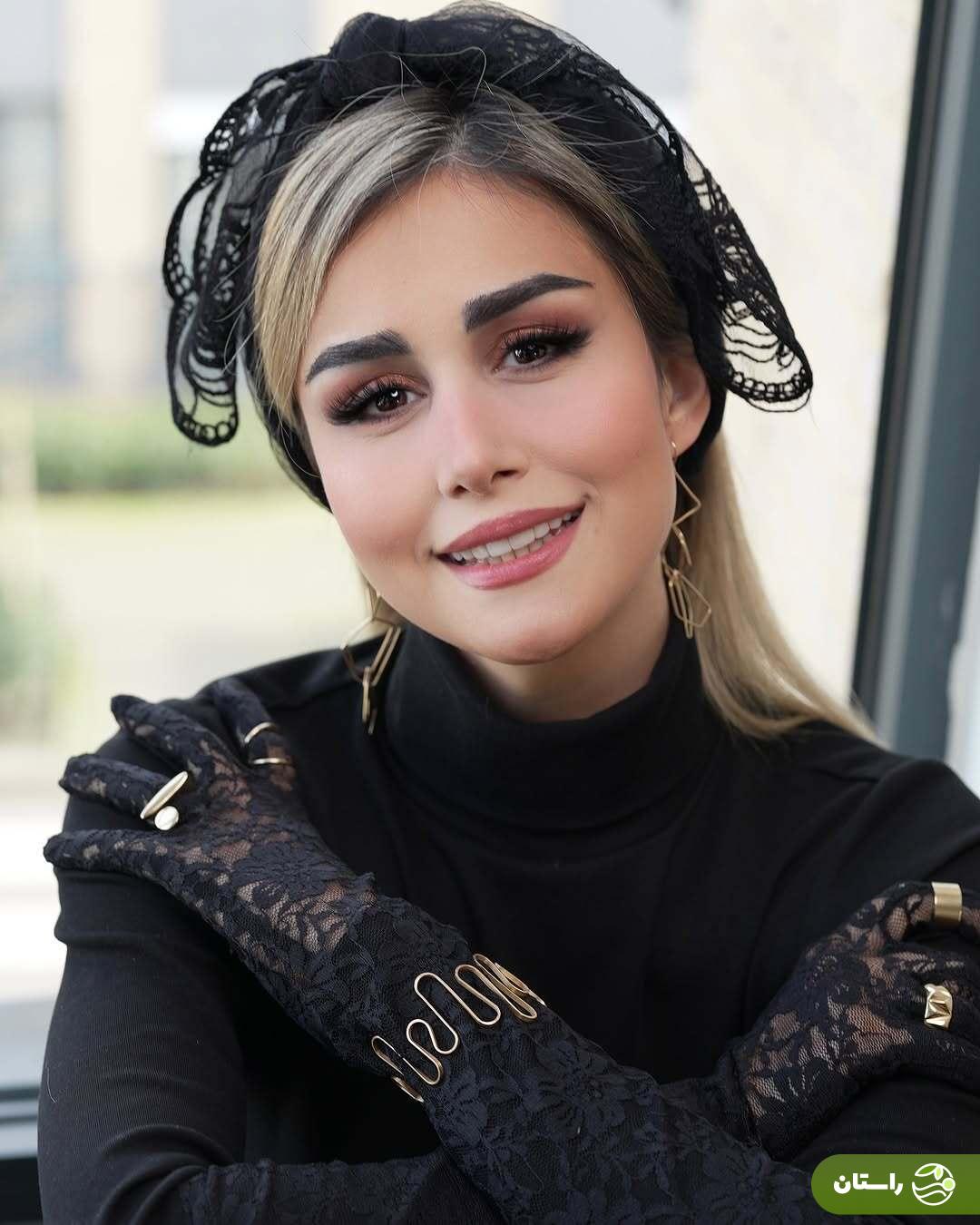 تصاویر | استایل جدید سپیده بزمی‌پور همسر شاهرخ استخری