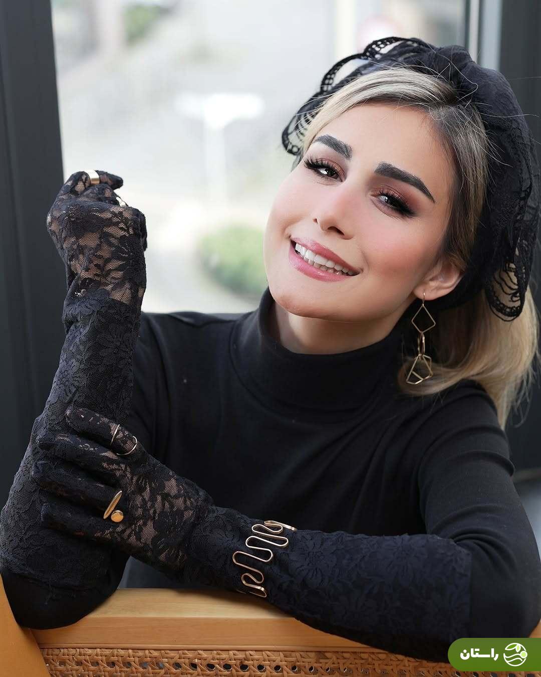 تصاویر | استایل جدید سپیده بزمی‌پور همسر شاهرخ استخری