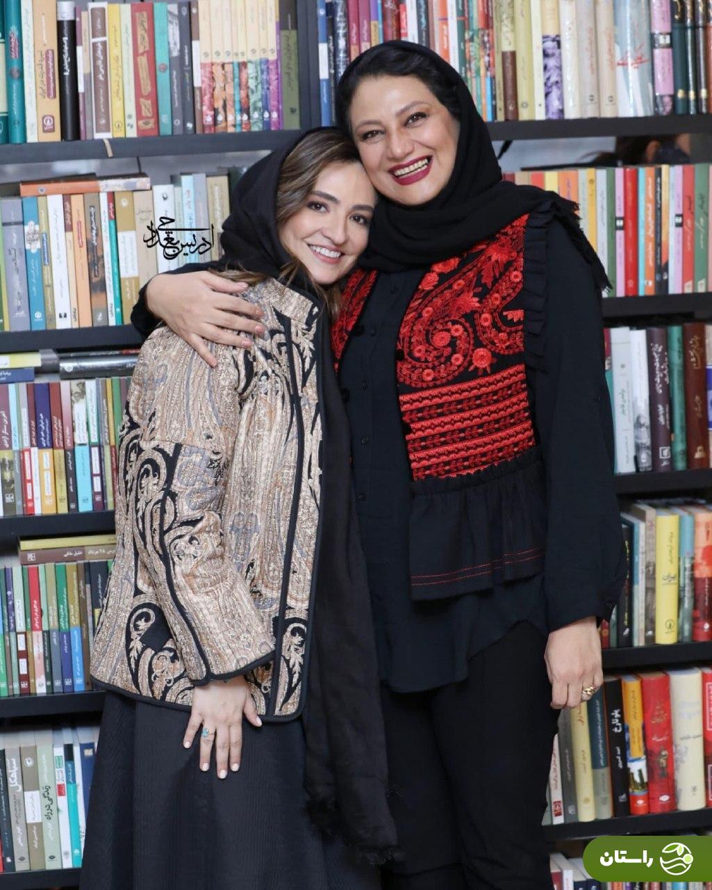تصاویر | رونمایی از کتاب گلاره عباسی با حضور شبنم مقدمی و رامبد جوان
