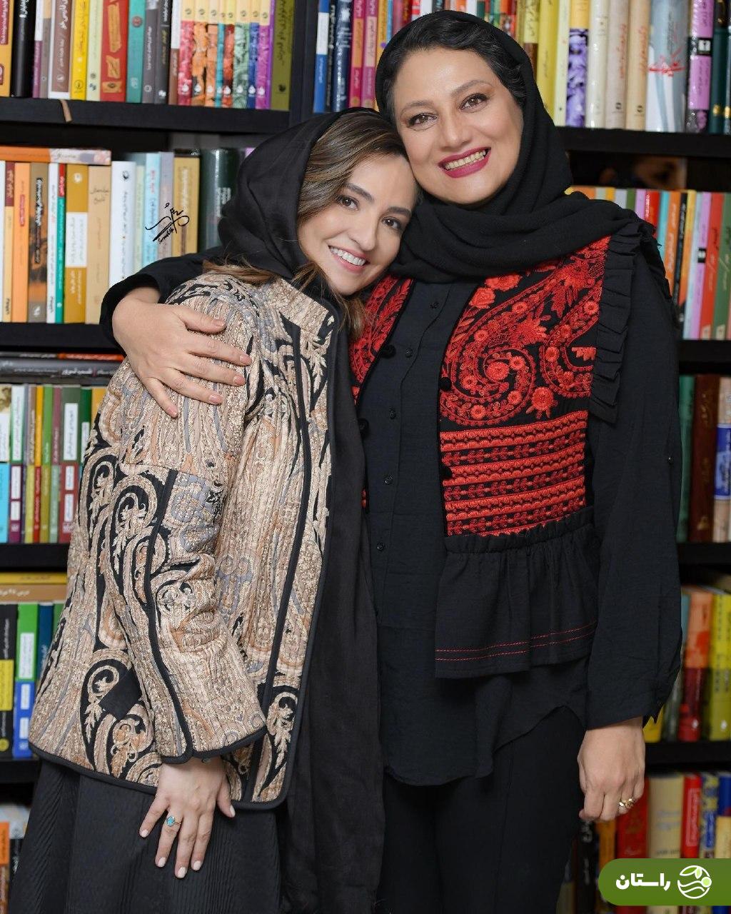 تصاویر | رونمایی از کتاب گلاره عباسی با حضور شبنم مقدمی و رامبد جوان