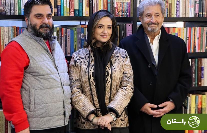 تصاویر | رونمایی از کتاب گلاره عباسی با حضور شبنم مقدمی و رامبد جوان