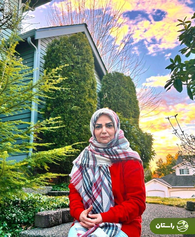 خانم مجری مشهور تلویزیون از آمریکا پیام فلسفی فرستاد + عکس خانم مجری مشهور تلویزیون از آمریکا پیام فلسفی فرستاد + عکس