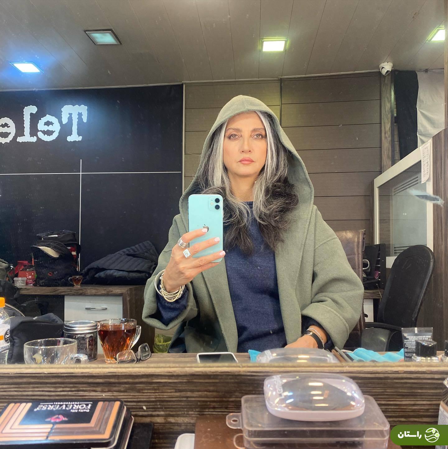 سلفی تازه‌ای که رویا جاویدنیا از خود منتشر کرد