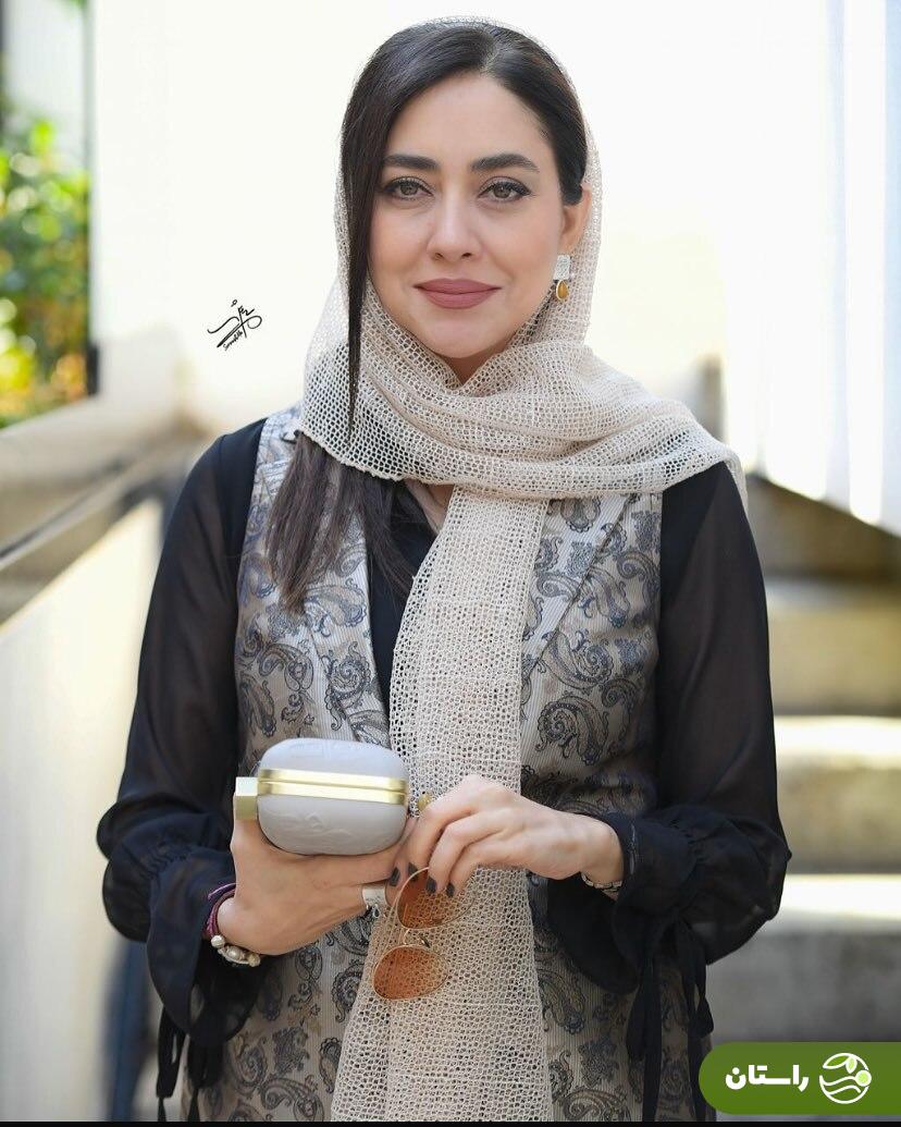 تصاویر | ژست‌های بهاره کیان افشار با استایل جدید