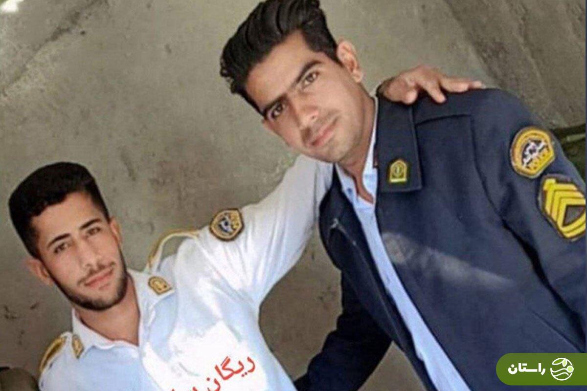 ویدئو |‌ لحظه شهادت دو مامور راهور در ریگان کرمان