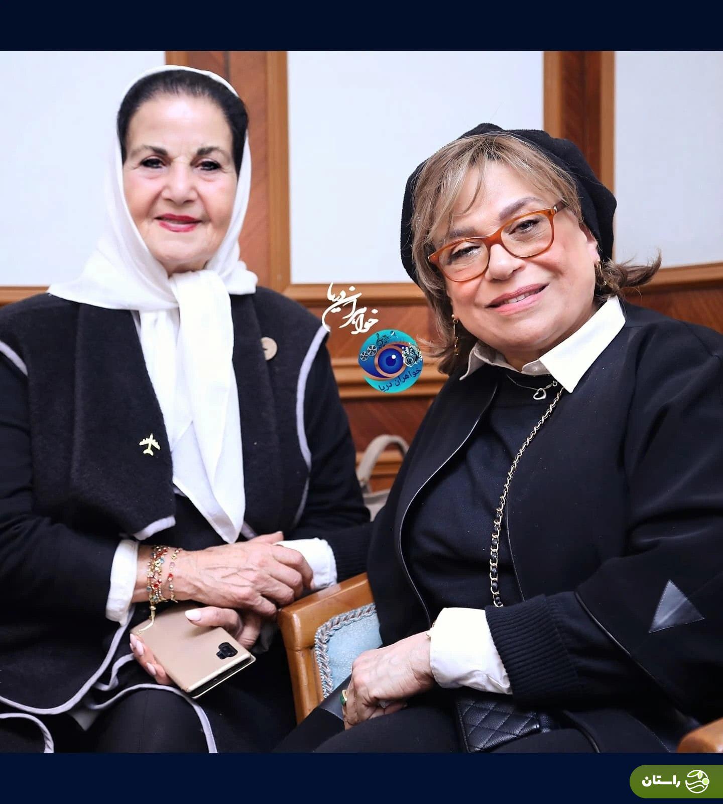 جدیدترین تصاویر از گوهر خیراندیش و پوری بنایی در ۷۰ و ۸۴ سالگی
