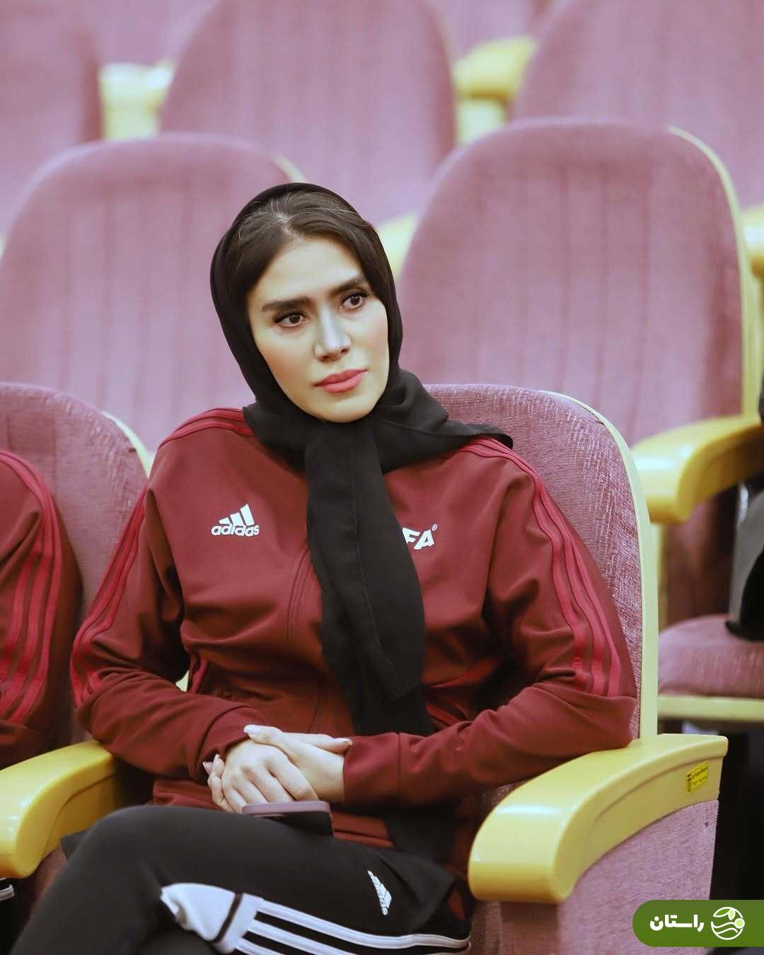 جدیدترین تصاویر از گلاره ناظمی داور بین‌المللی فوتسال