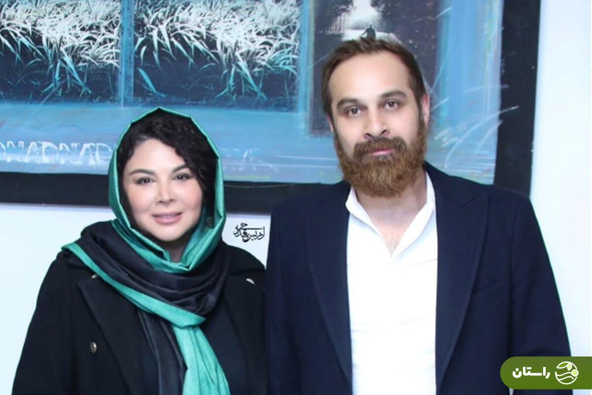 ویدئو | شادی شهره سلطانی پس از اعلام نام همسرش، بهروز پناهنده به عنوان بهترین بازیگر در جشن حافظ