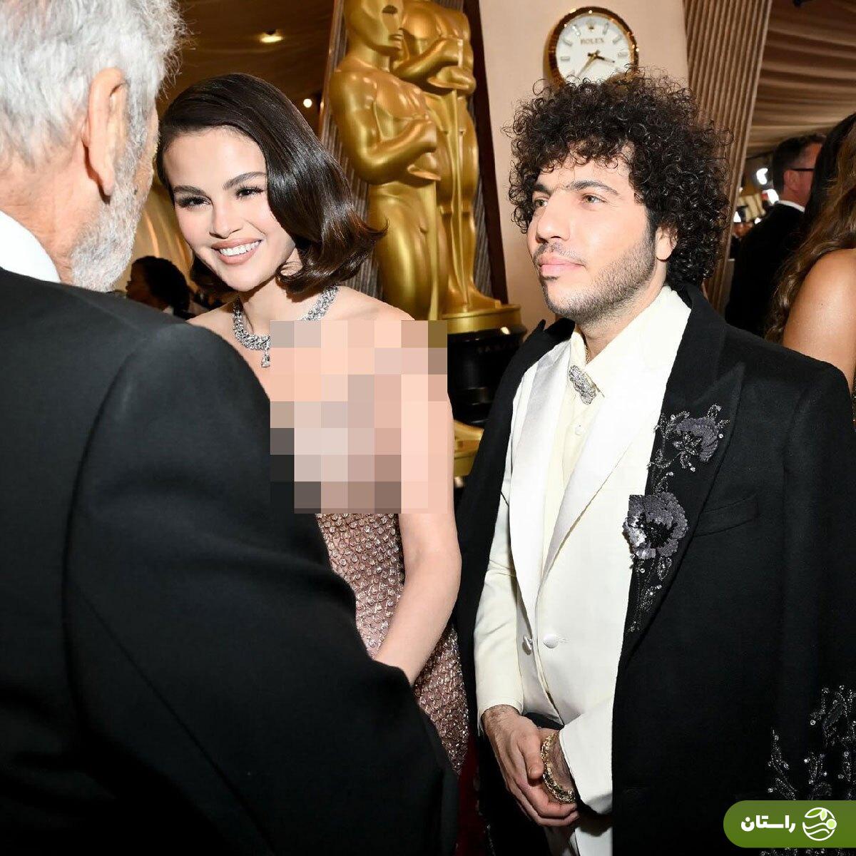 تصاویر | خودنمایی سلنا گومز با لباسی ساخته شده از ۱۶ هزار کریستال تصاویر | خودنمایی سلنا گومز با لباسی ساخته شده از ۱۶ هزار کریستال