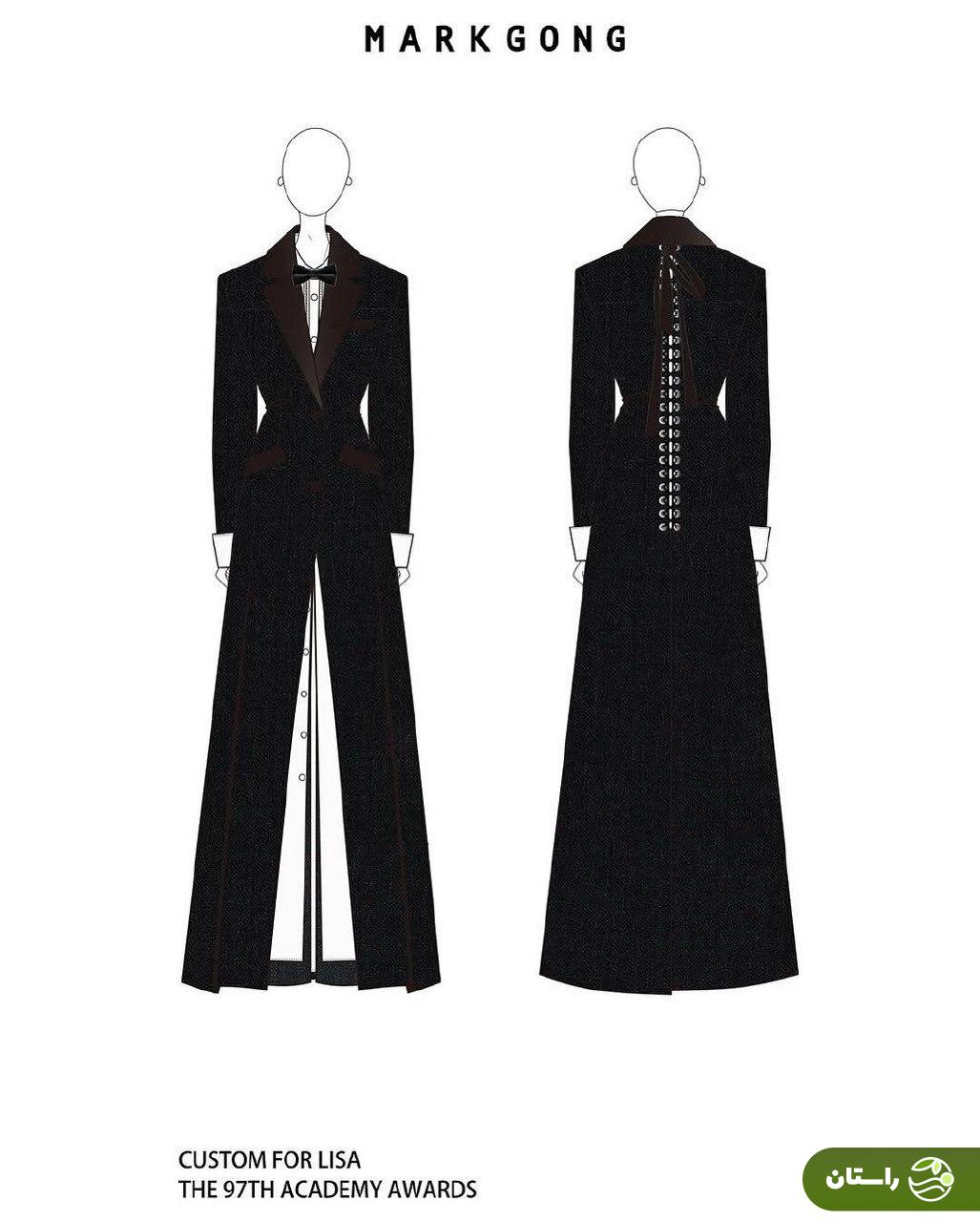 تصاویر | استایل لیسا خواننده، رپر و رقصنده گروه بلک پینک روی فرش قرمز اسکار