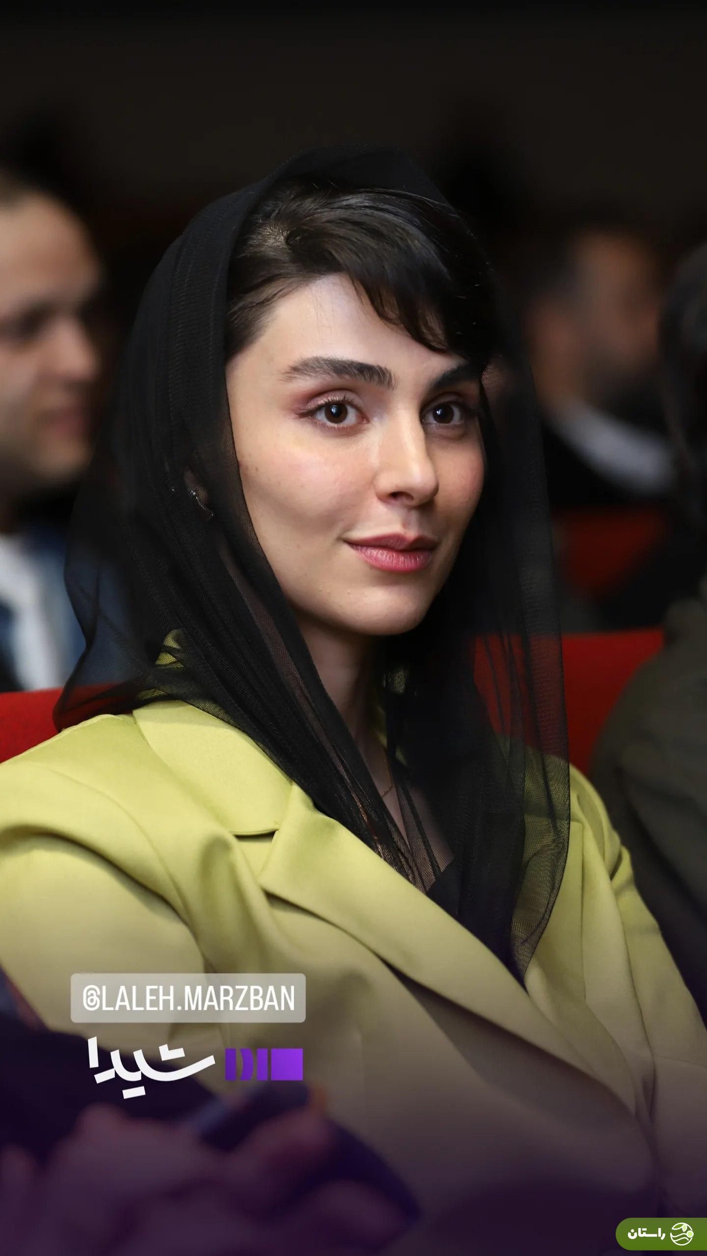 تصاویر | استایل شیک و جذاب لاله مرزبان بازیگر سریال آبان در رونمایی از پلتفرم شیدا