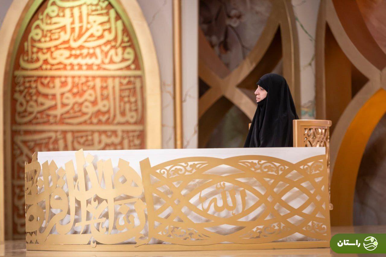 عکس | اولین حضور دختر سیدحسن نصرالله در تلویزیون ایران عکس | اولین حضور دختر سیدحسن نصرالله در تلویزیون ایران