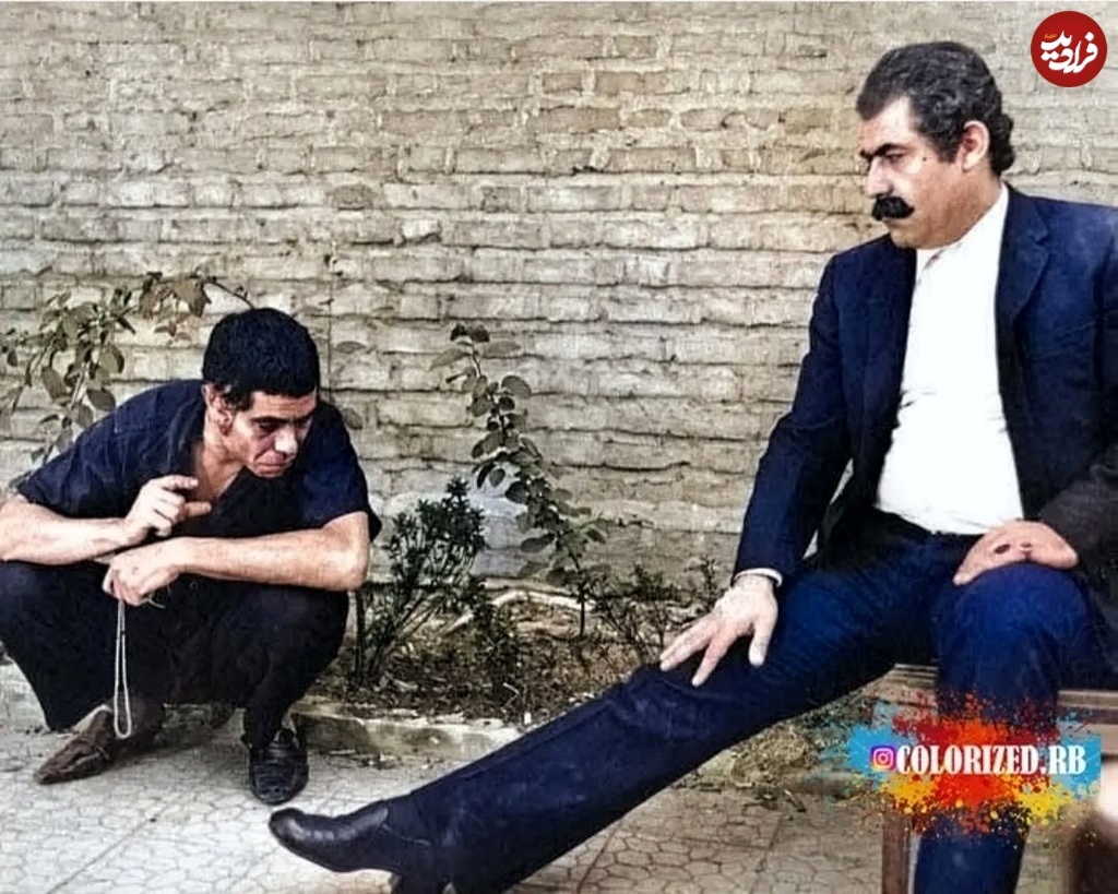 عکس | تونل زمان؛ «بهروز وثوقی و عنایت الله بخشی» در فیلم گوزنها در سال ۱۳۵۳