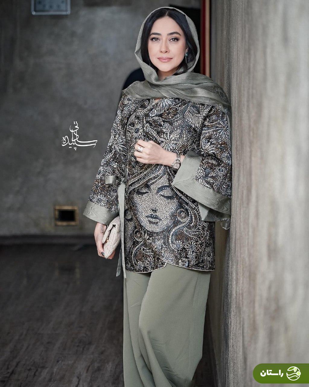 عکس | ژست‌ها و تیپ جذاب بهاره کیان افشار بازیگر سریال آبان