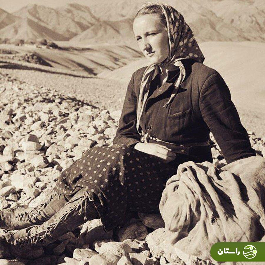 عکس | تونل زمان؛ دختر آواره لهستانی در مناطق کوهستانی ایران در سال ۱۳۲۱