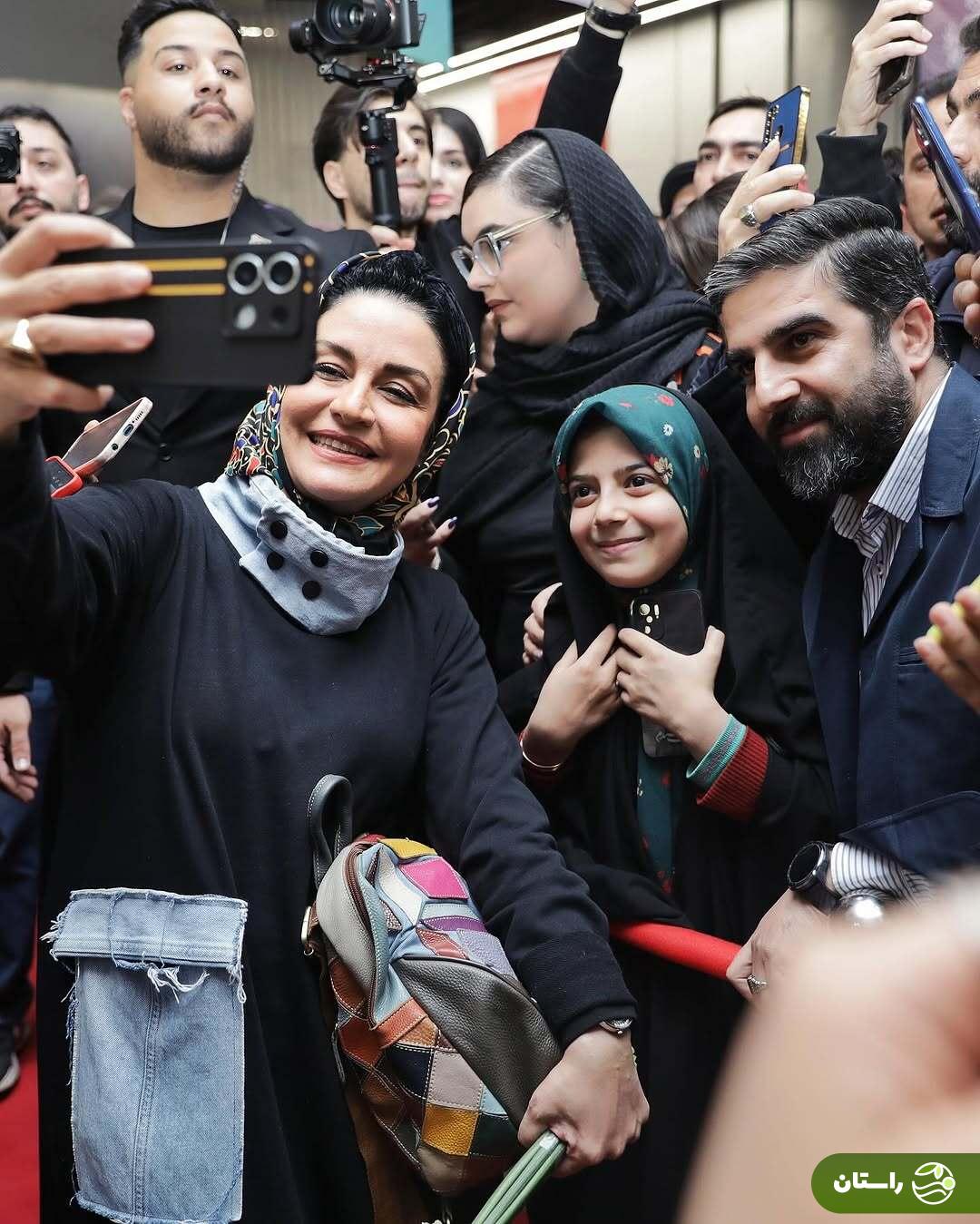 تصاویر | تصاویر | استقبال پرشور شیرازی‌ها از مریلا زارعی در اکران موسی کلیم‌الله